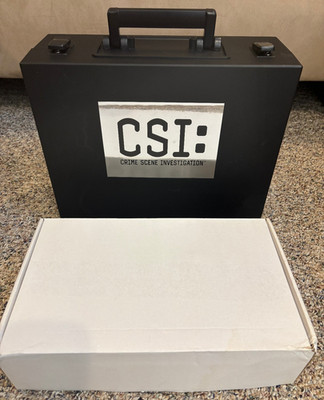 CSI Crime Scene Investigation FORENSIC LAB Real Working Lab Kit C.S.I Microscope
