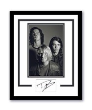 Nirvana Dave Grohl Autographed Signed 11x14 Framed Photo ACOA