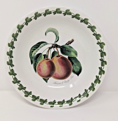 Portmeirion Pomona Princess of Orange Pear 8 3/4'' Soup / Pasta Bowl