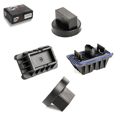 2x Aufnahme Wagenheber Unterbock + Gummipad für BMW X3 F25 X4 F26 X5 E70 F15 X6