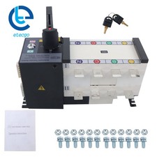 110/220V Grid To AC Generator Industrial Automatic Transfer Switch 250A 4 Poles