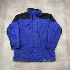 L.L.Bean Expedition Jacket Mens XL Tall Vintage Outdoor Hiking  Coat, Blue
