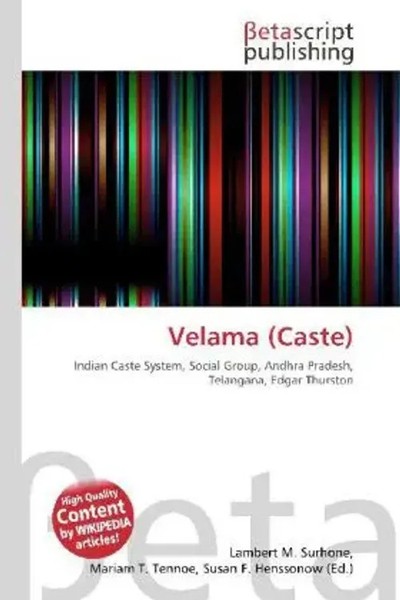Lambert M. Surhone (U. A.) | Velama (Caste) | Taschenbuch | Englisch (2026)-image