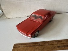 Vintage Red 1966 Ford Mustang Dealer Promo Car AMT 1/25