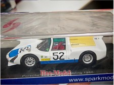 SPARK 1:43 Porsche 906 Sebring 1966 Resin Diecast Car Model Hobby adults Gifts