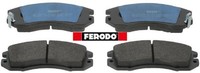 Ferodo FDB789 Bremsbelagsatz FüR Scheibenbremse Bremsbelagsatz FüR Subaru