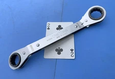 NEW MINT Craftsman METRIC 19mm x 21mm reversible ratcheting offset wrench USA