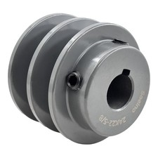2AK225/8 Double Groove Pulley,v Belt Pulley 5/8 inch bore 2.25" OD,Motor Pull...