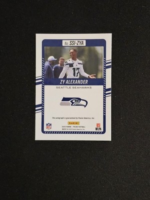 2025 Panini Prizm Zy Alexander (RC) #SSI-ZYA Significant