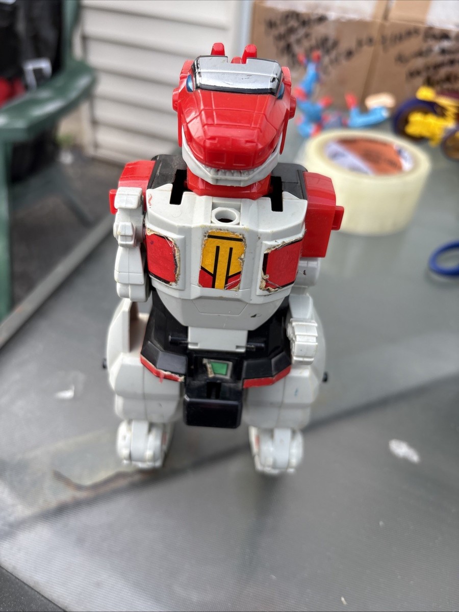 Mighty Morphin POWER RANGERS 1991 Megazord Red Tyrannosaurus T-REX