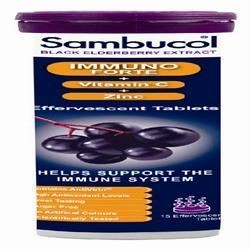Sambucol Black Elderberry Immune Support Effervescent Tablets - 15 Tablets - Image 6