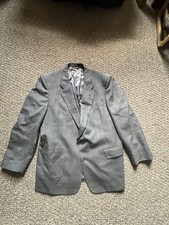 Christian Dior Monsieur Blazer Sport Jacket Men s 46R Blue Line Design Buttons