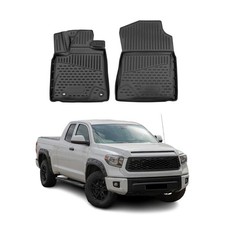 Omac Floor Mats Liner For Toyota Tundra Double Cab Crewmax 2014-2021 All-weather