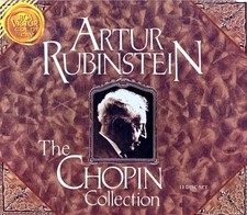 Chopin Collection by Artur Rubinstein CDs 11 Disc Set RCA Victor Gold Seal Piano