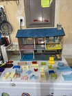 Vintage Marx Tin 1950s 2 Story Dollhouse Disney Room 25" Accessories Furniture ￼ — photo 1