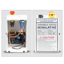 US】110V brushless Lathe Electrical Control Box Circuit kit for 0618 Mini Lathe