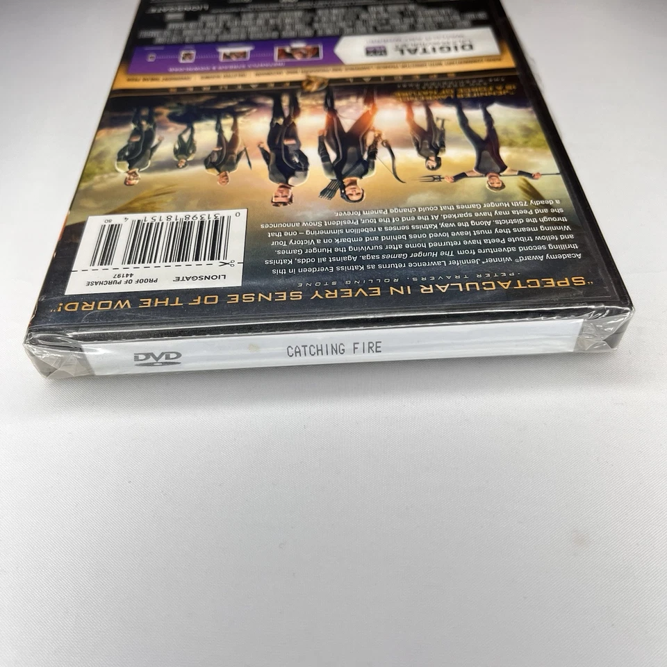 The Hunger Games Catching Fire DVD Brand New Sealed 2013 Free Shipping - Image 2 of 4