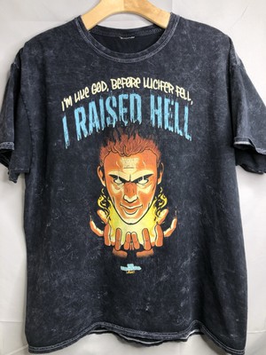 Logic No Pressure T-Shirt Before Lucifer Fell I Raised Hell Adult Size XL EUC