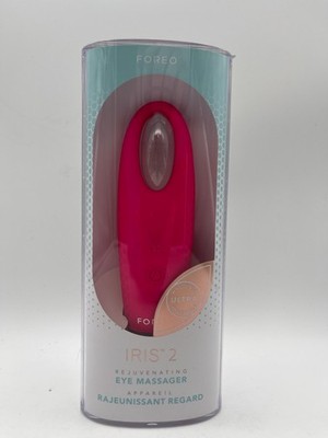 FOREO IRIS 2 REJUVENATING EYE MASSAGER FUCHSIA HOT PINK SEALED