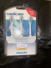 3 Philips Sonicare Toothbrush Heads E-Series Standard Elite Advance Essence Xtre