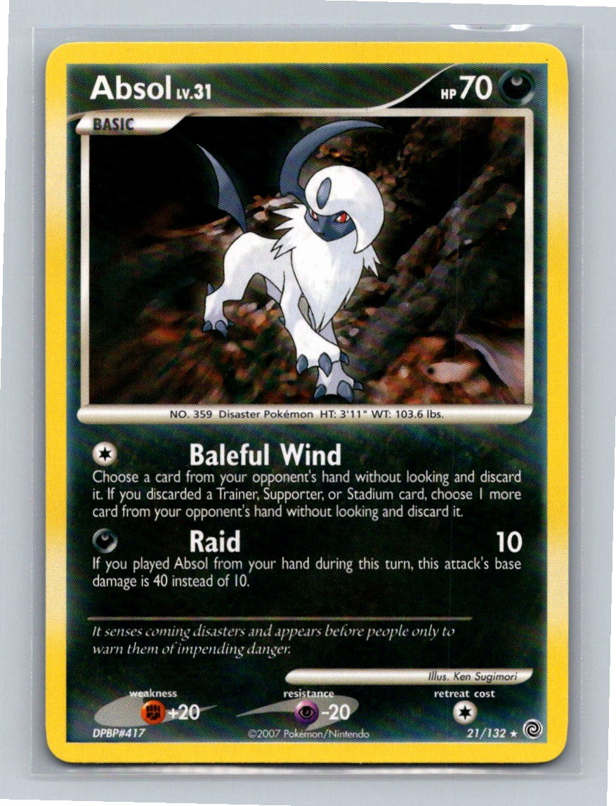 Absol 21/132 Secret Wonders Rare NM