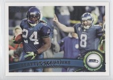 2011 Topps Seattle Seahawks Marshawn Lynch Matt Hasselbeck Team #137 0f0