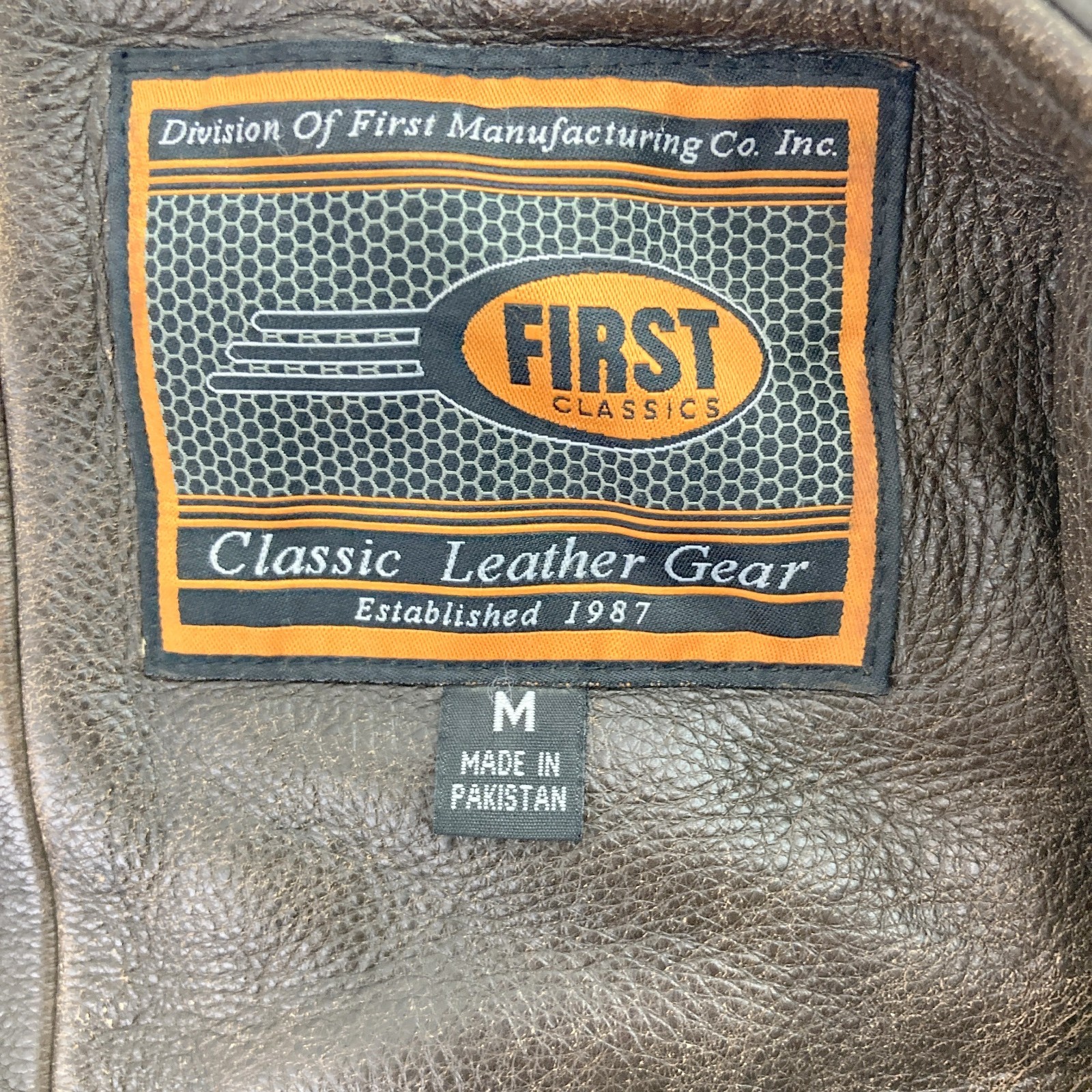 First Classics Leather Motorcycle Chaps Men's Med… - image 13