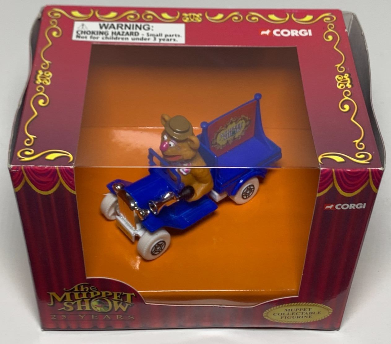CORGI The Muppet Show Fozzie Bear CC06602 Diecast Car & Muppets Figure NEW BOXED