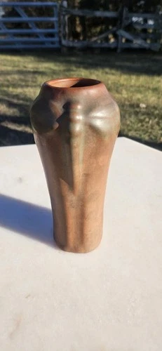 Van Briggle Art Pottery Vase in mountain crag glaze