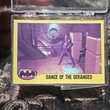 Topps Batman 1989 Vintage Non-Sport Trading Card Lot #142 Dance of the Deranged