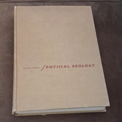 Physical Geology 2nd Edition Leet Judson Hardcover Textbook Prentice-Hall