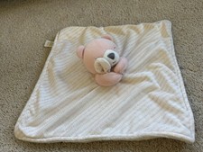 Carters Just One You Pink Sleepy Teddy Bear Lovey Security Blanket Stuffed Bear