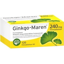 GINKGO-MAREN 240 mg Filmtabletten 120 St PZN ...
