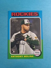 Anthony Molina 2024 Topps Heritage Baseball Card # 641 J0671