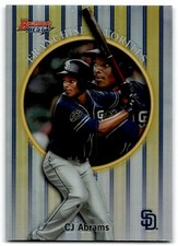 2019 Bowman's Best #99FF-CJA CJ Abrams 1999 Franchise Favorites San Diego Padres