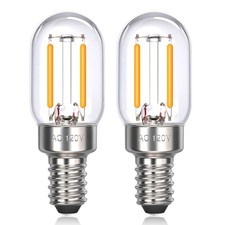 E12 LED Bulb15W Himalayan Salt Lamp Bulbs 2 Watt Equal 25W Light Bulb Small L...