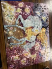 Ravensburger puzzle 100 XXL pieces -  Riding In The Woods  - Unicorn