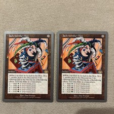 Magic The Gathering - Unglued  - 2x Jack-in-the -Mox - Very Good Condition