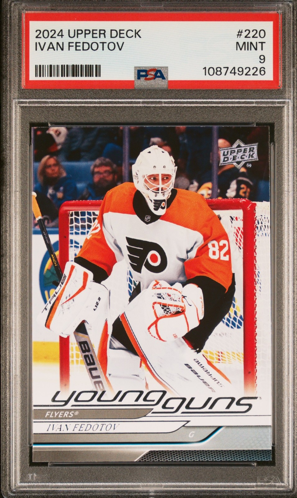 🏒 2024 Upper Deck Young Guns Ivan Fedotov #220 PSA 9 Rookie Flyer Rc 25 YG Mint