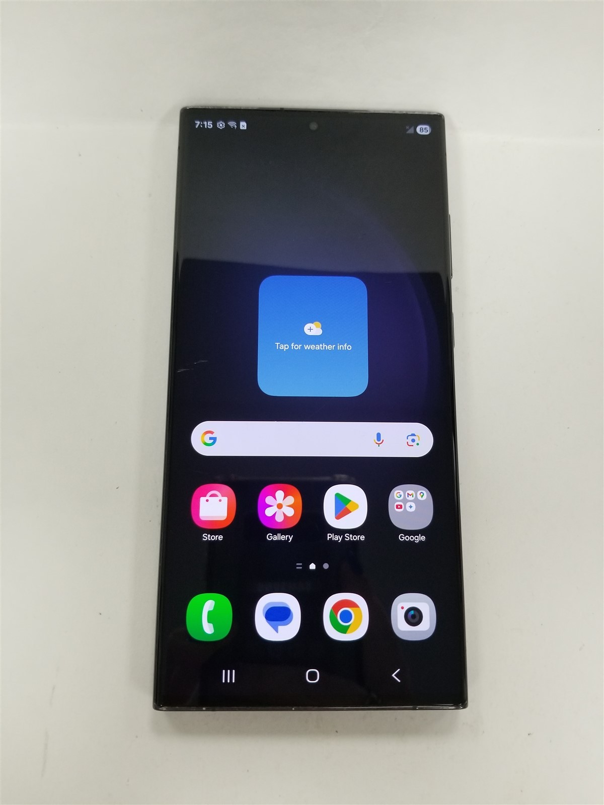 Samsung Galaxy S23 Ultra 512GB Black SM-S918U (Unlocked) GSM World Phone VF5998-image