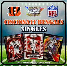CINCINNATI BENGALS SINGLES ~ Multiple Players & Years ~ Volume Discounts!
