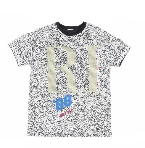 River Island Mädchen schwarz weiß Tiermotiv T-Shirt 11-12 - Bild 1 von 12
