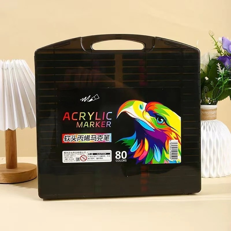 Soft Tip &ndash; Waterproof Opaque Paint Pens Set