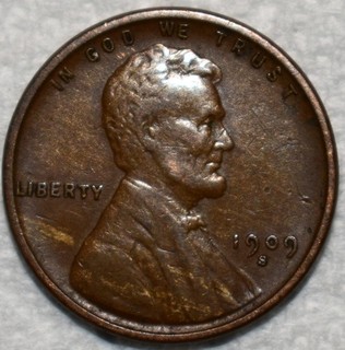 Very Fine 1909 S Lincoln Cent Strongly Detailed Chocolate Brown Key Date!