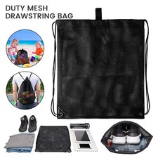 Mesh Drawstring Bag Heavy Duty Drawstring Bac...