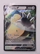 Snorlax V 141/202 Swsh01: Sword & Shield Holo on eBay