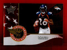 2004 Leaf Rookies and Stars Great American Heroes Red #GAH25 Tatum Bell /1250
