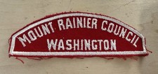 Vintage Mount Rainier Council Washington BSA ...
