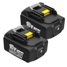 Energup 2 Pezzi 18V 5500mAh Batteria per Makita Batteria 18V BL1850 BL1850B