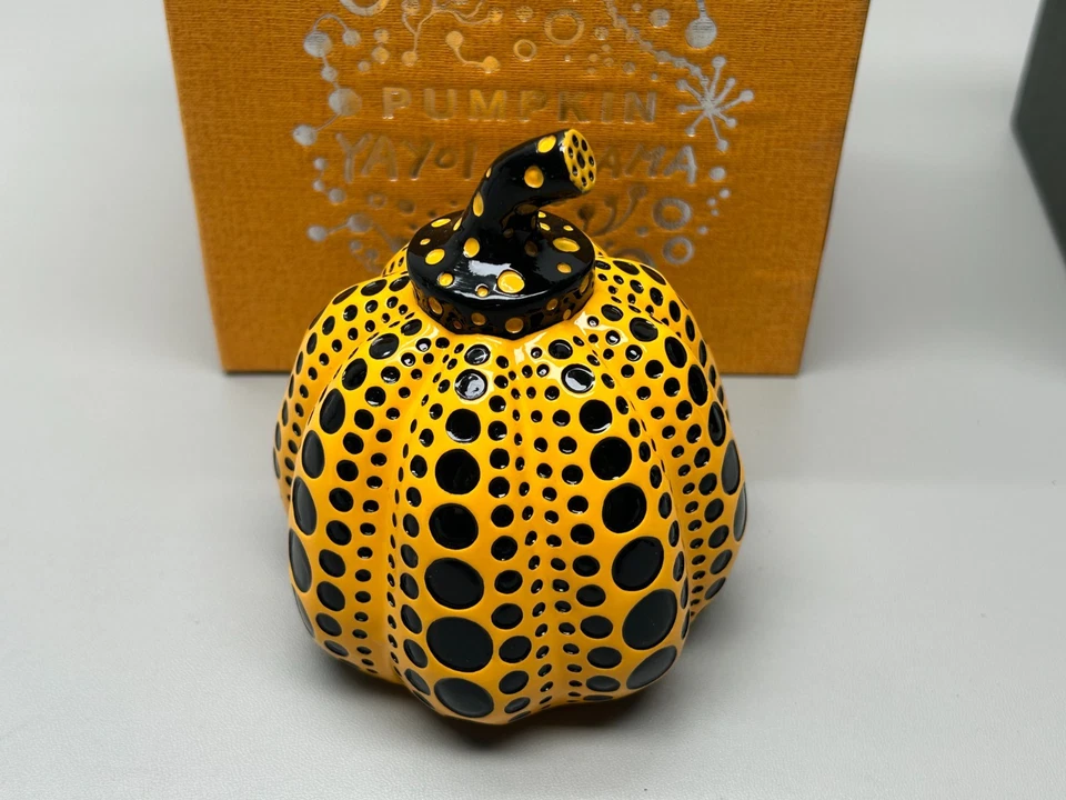 Kusama Yayoi Naoshima limited object yellow pumpkin rare takashi murakami New - Image 4 of 4